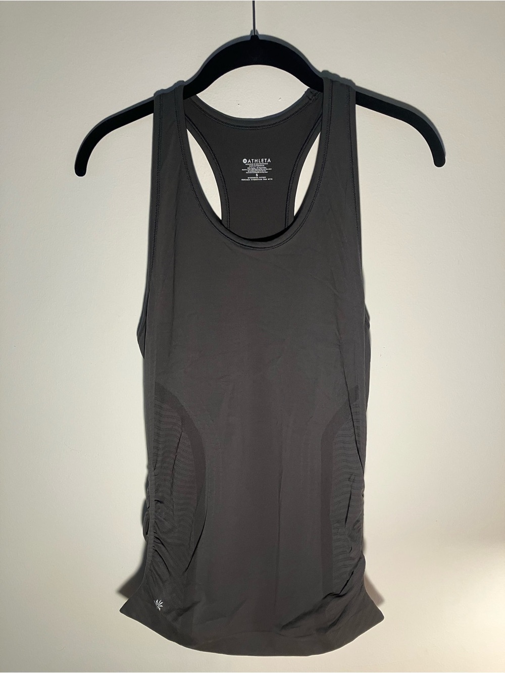 Athleta grey racerback tank. Women’s Size Small